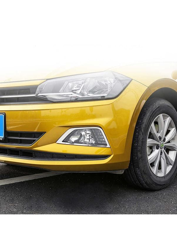 Volkswagen Polo Uyumlu Sis Farı Çerçevesi -2017 Paslanmaz Çelik P