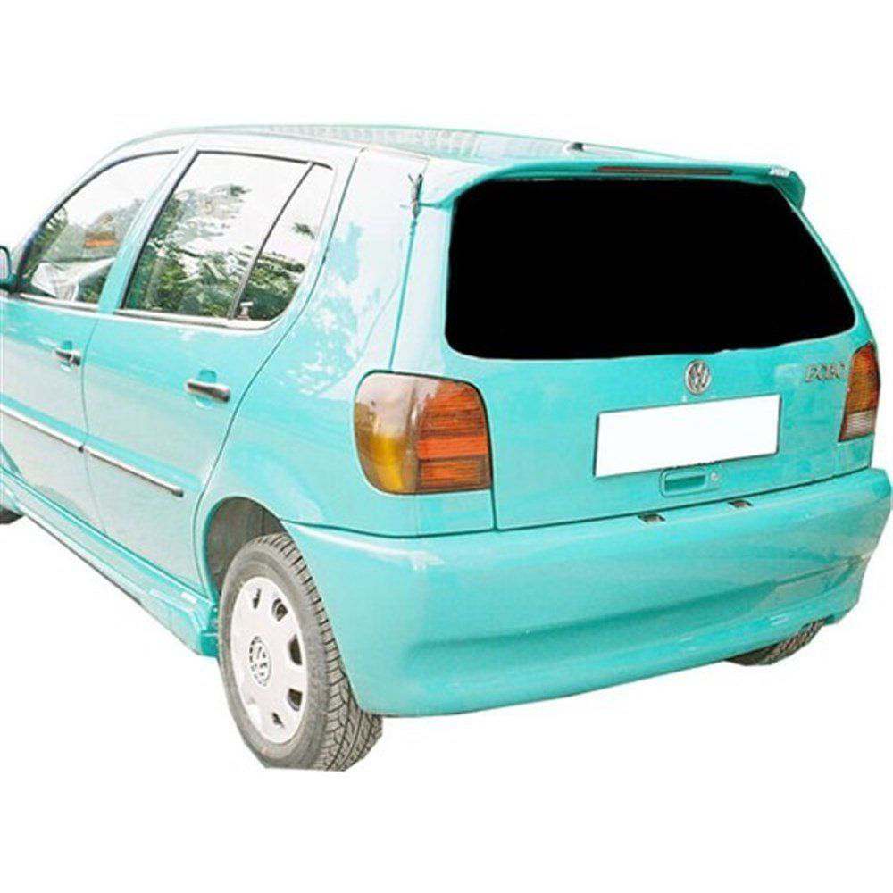 Volkswagen Polo Uyumlu 3 Hatchback Spoiler Cam Üstü (Işıklı) Fibe