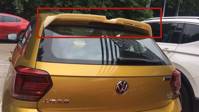 Volkswagen Polo Uyumlu 2018 - Abarth Spoiler Boyalı Volkswagen Polo Uyumlu 2018 - Abarth Spoiler Boyalı
