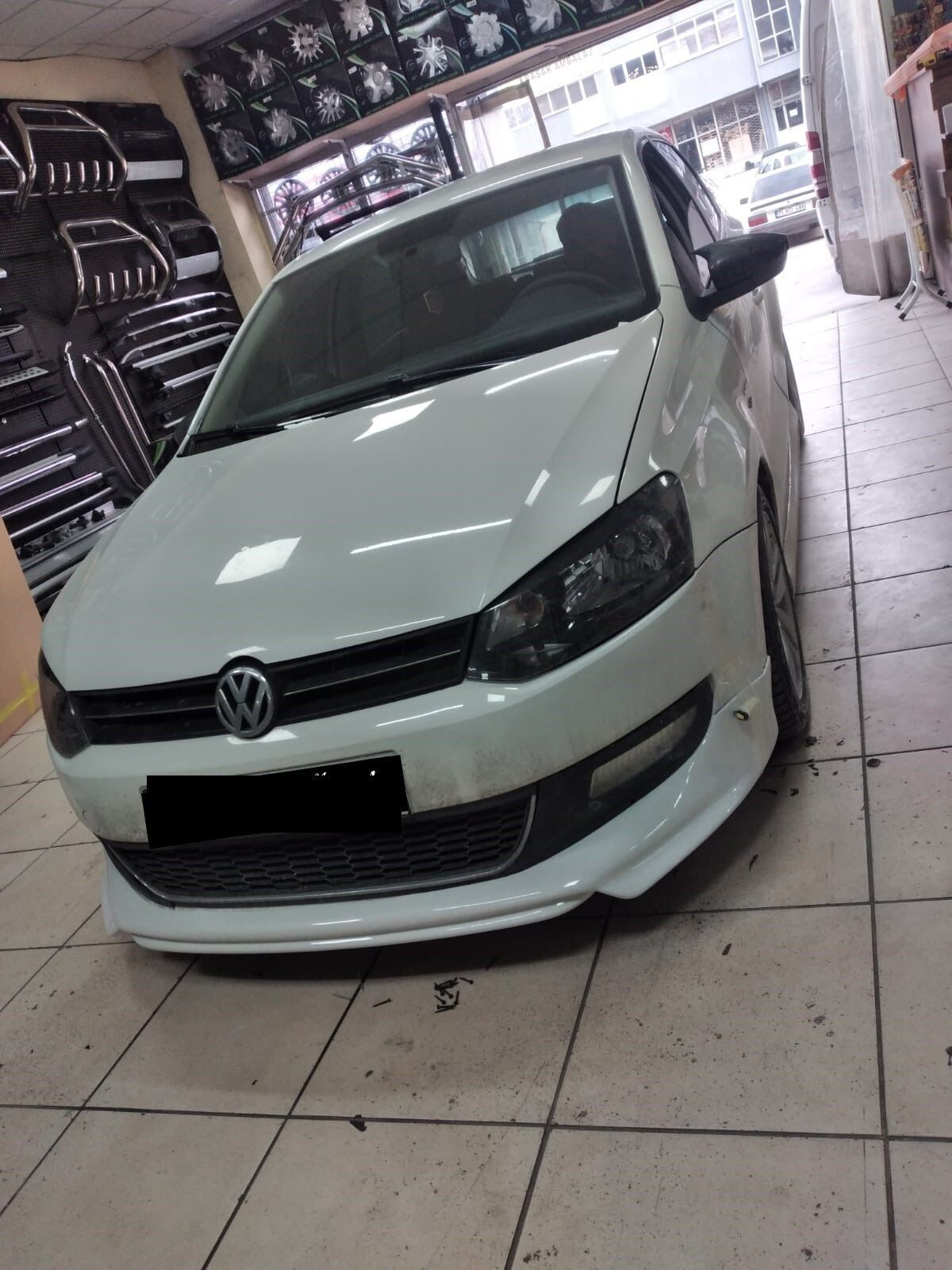 Drs Tuning Volkswagen Polo Uyumlu Ön Tampon Eki Abt 2009-2014 Model Arasi