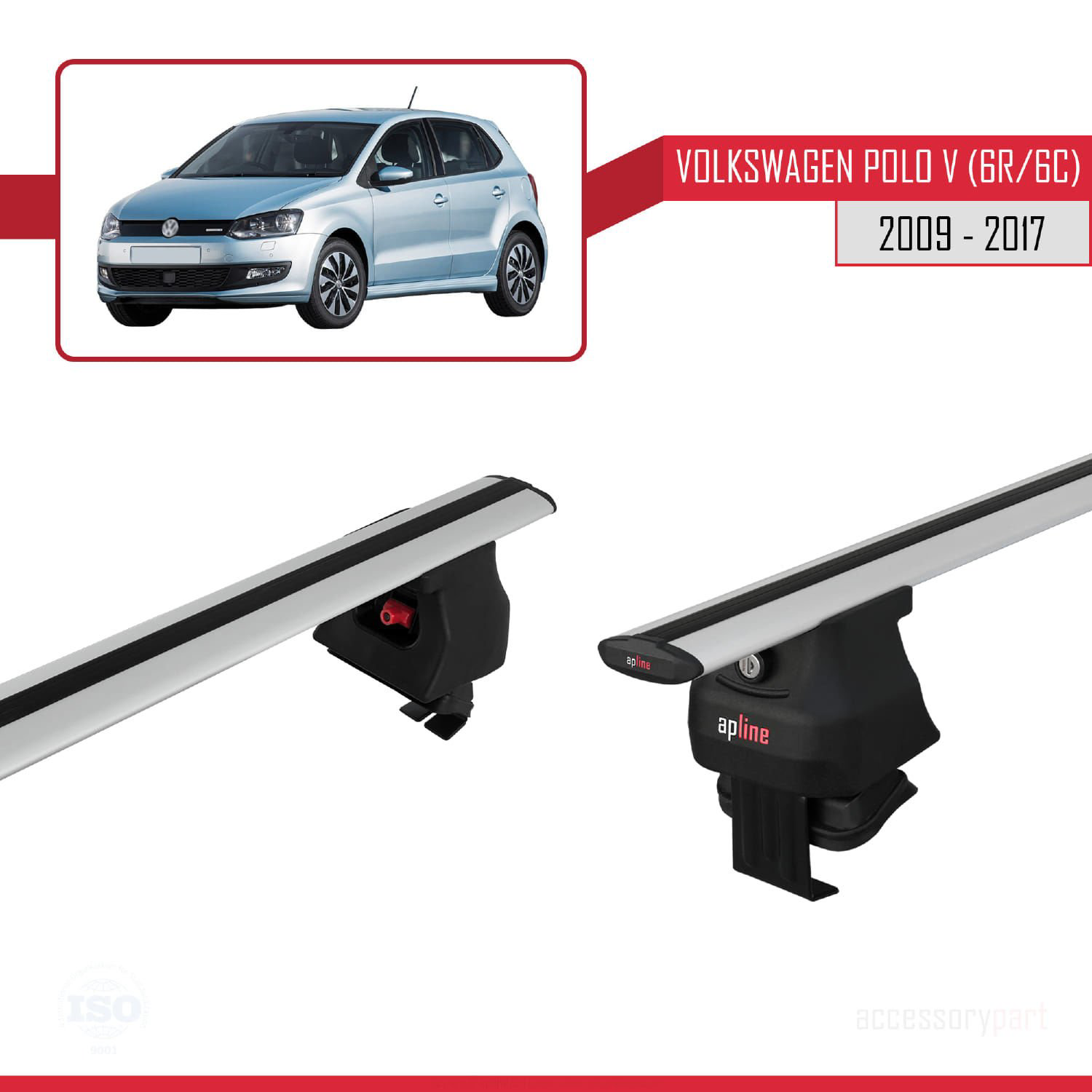 Volkswagen Polo V (6R/6C) 2009-2017 Arası ile uyumlu ACE-4 Ara At