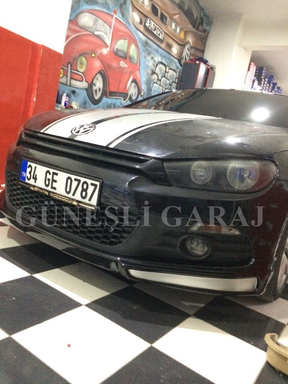 Volkswagen Scirocco Uyumlu Makyajsız Rieger Ön Ek