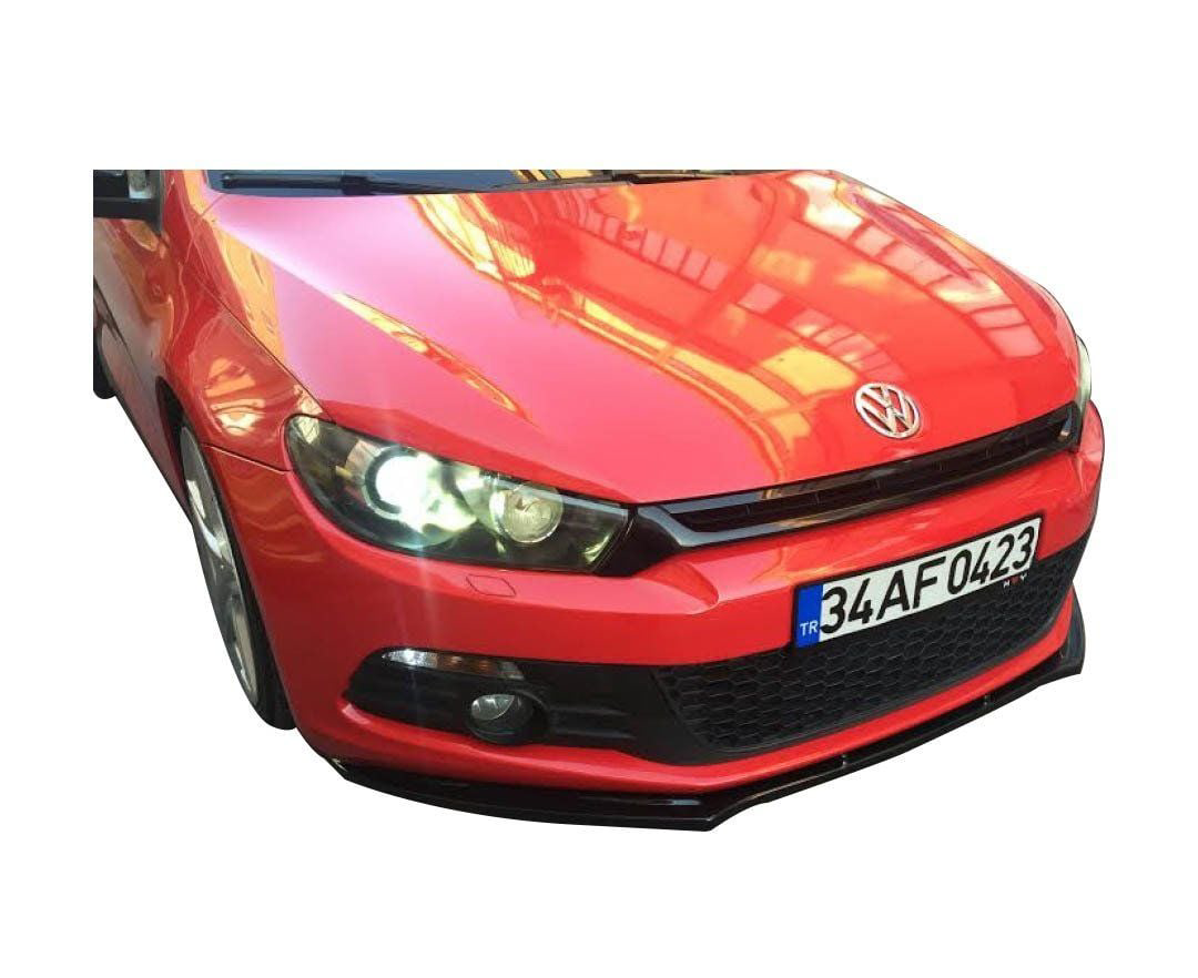 Volkswagen Scirocco Uyumlu (2009-2014) Ön Tampon Altı Lip (Plasti