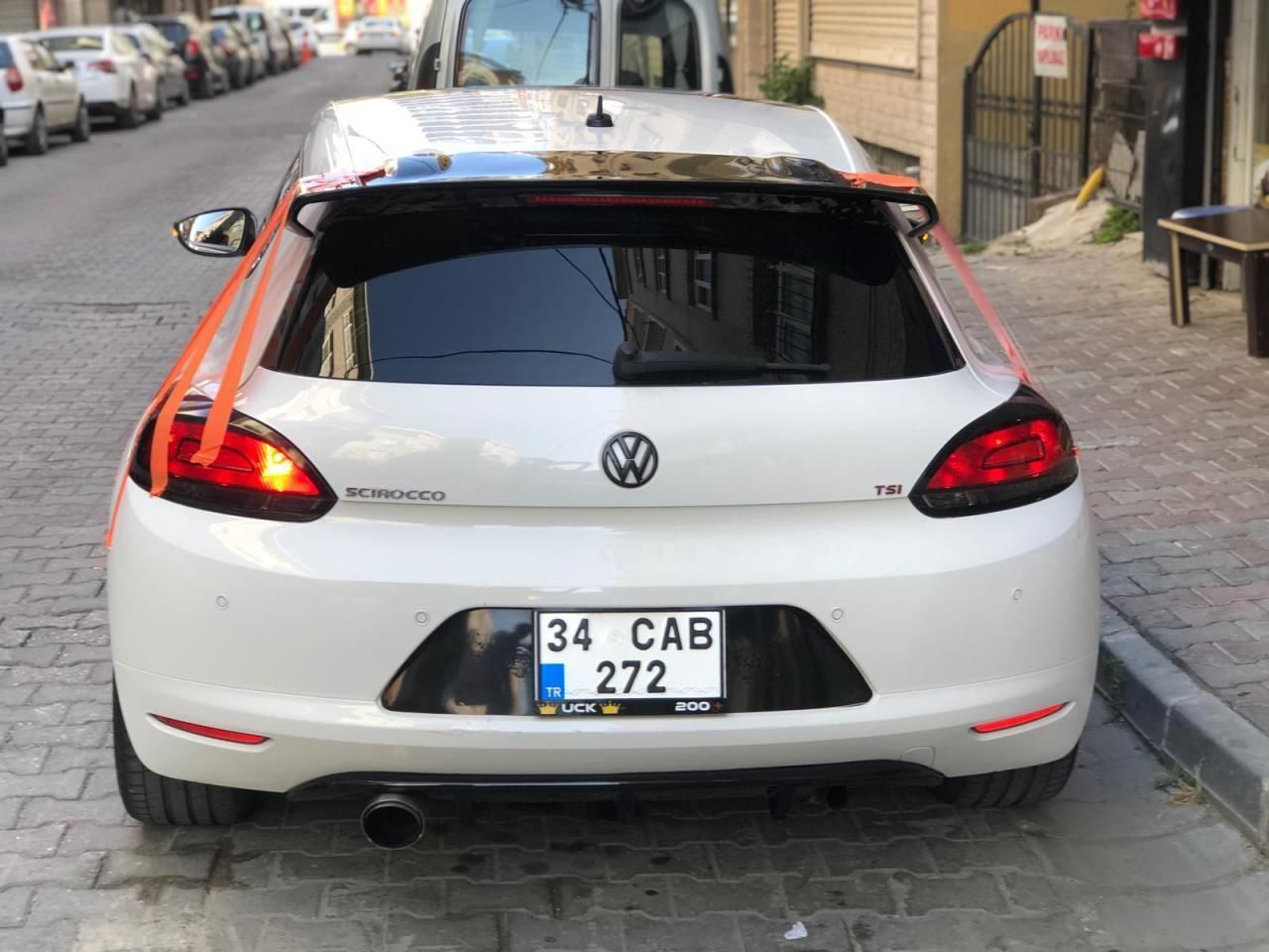 Volkswagen Scirocco Uyumlu Makyajsız Tek Çıkış Difüzör