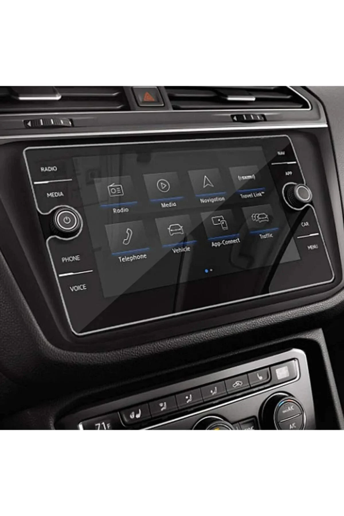 Volkswagen T-roc 8 inç Navigasyon Nano Ekran Koruyucu 9h Film