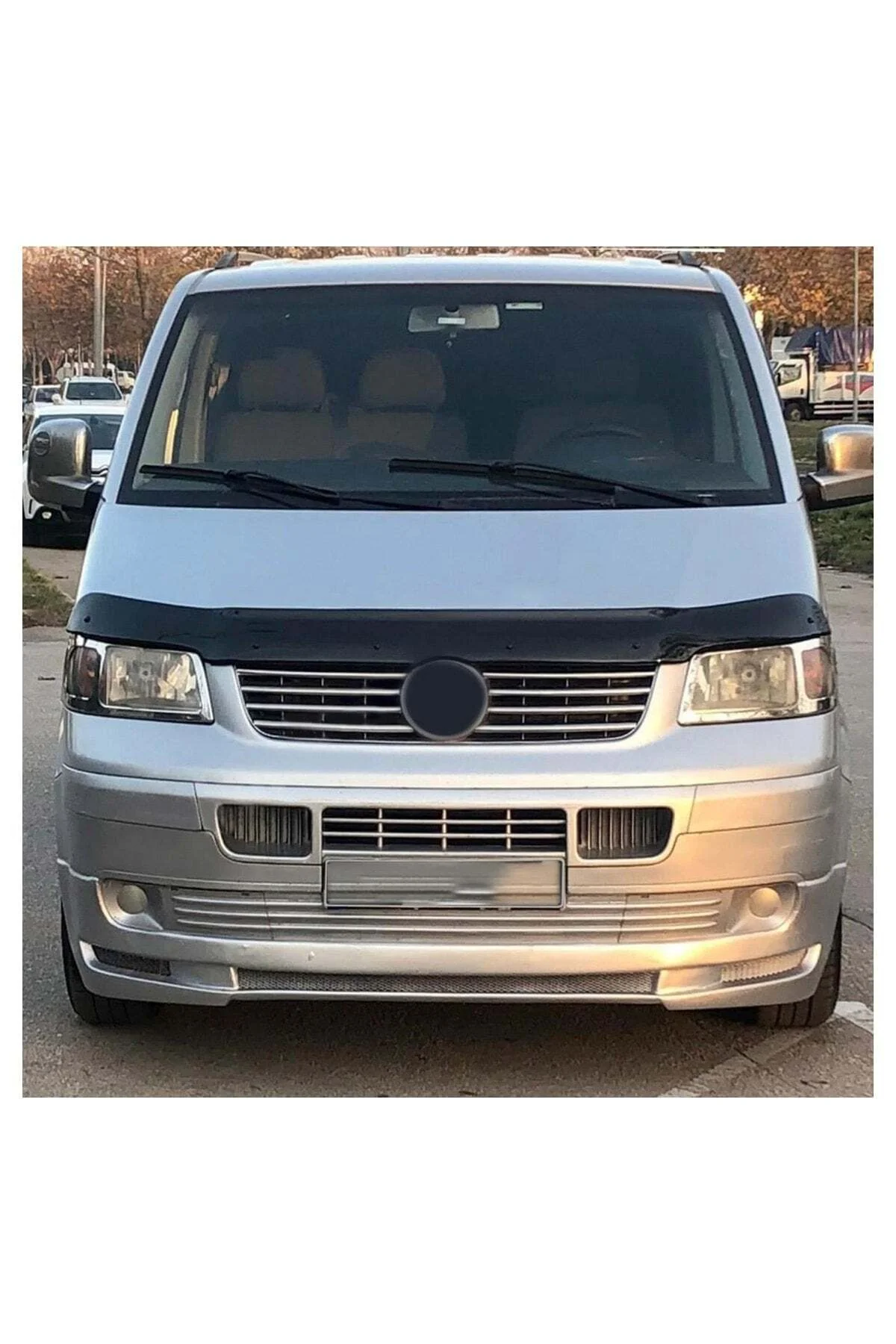 Volkswagen T5 Transporter 2003-2009 Uyumlu Kaput Rüzgarlığı Ön Kaput Koruma ABS Parlak Siyah Volkswagen T5 Transporter 2003-2009 Uyumlu Kaput Rüzgarlığı Ön Kaput Koruma ABS Parlak Siyah