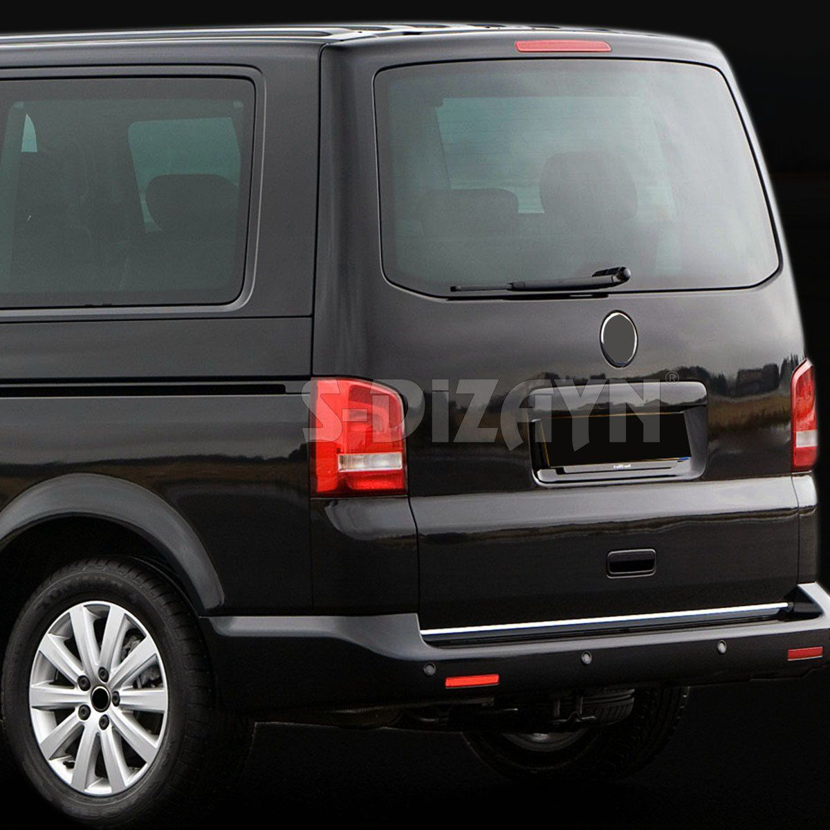 Volkswagen T5 Uyumlu Caravelle Krom Bagaj Alt Çıta 2004 Üzeri Volkswagen T5 Uyumlu Caravelle Krom Bagaj Alt Çıta 2004 Üzeri