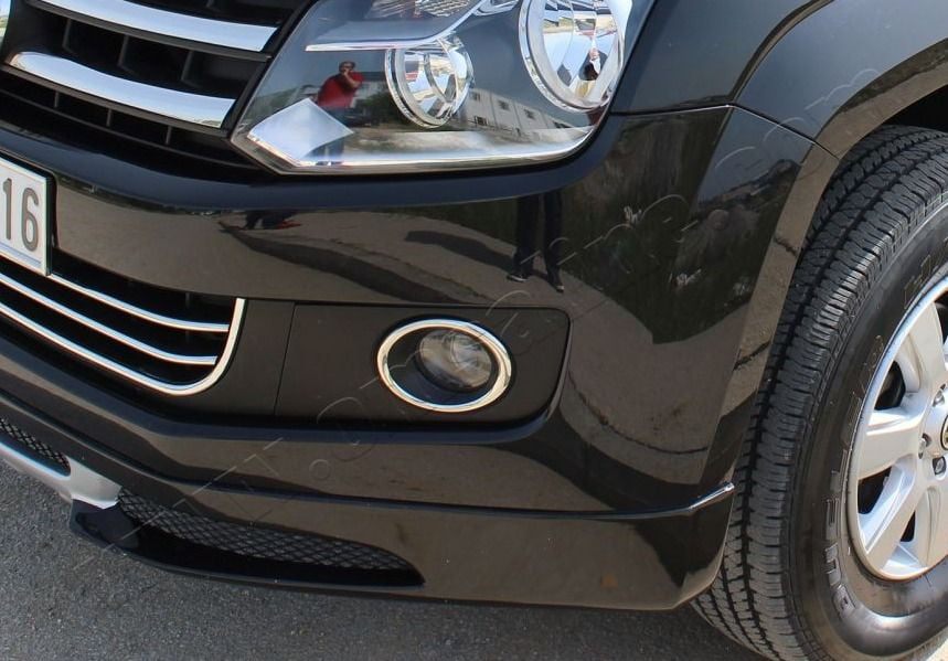 Volkswagen T5 Uyumlu Transporter Sis Farı Çerçevesi 2010-2015 Pas