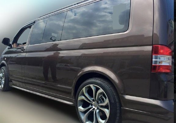 Volkswagen T6 Uyumlu Yan Marşpiyel Geniş Model
