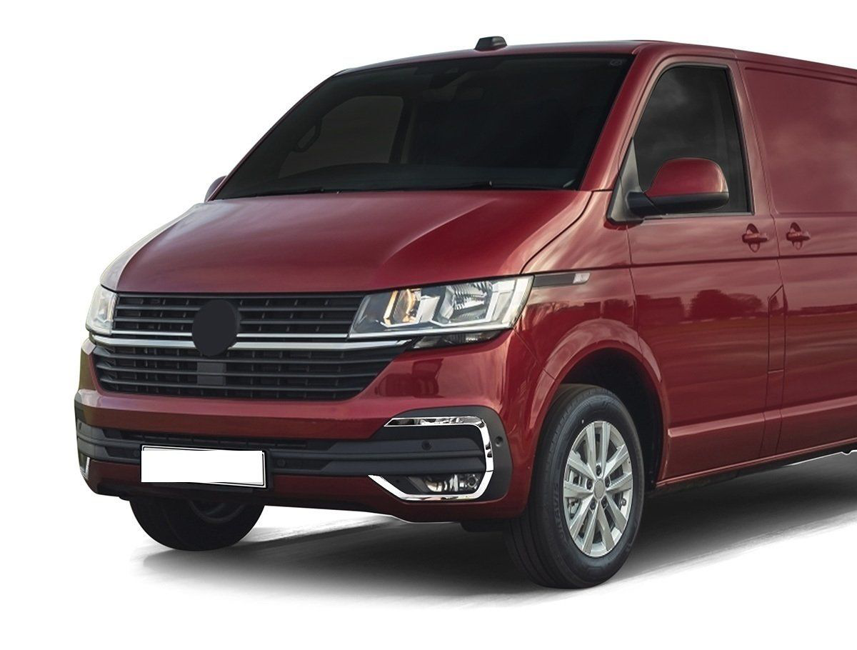 Volkswagen T6.1 Uyumlu Transporter Krom Sis Far Kaşı 4 Parça 2020