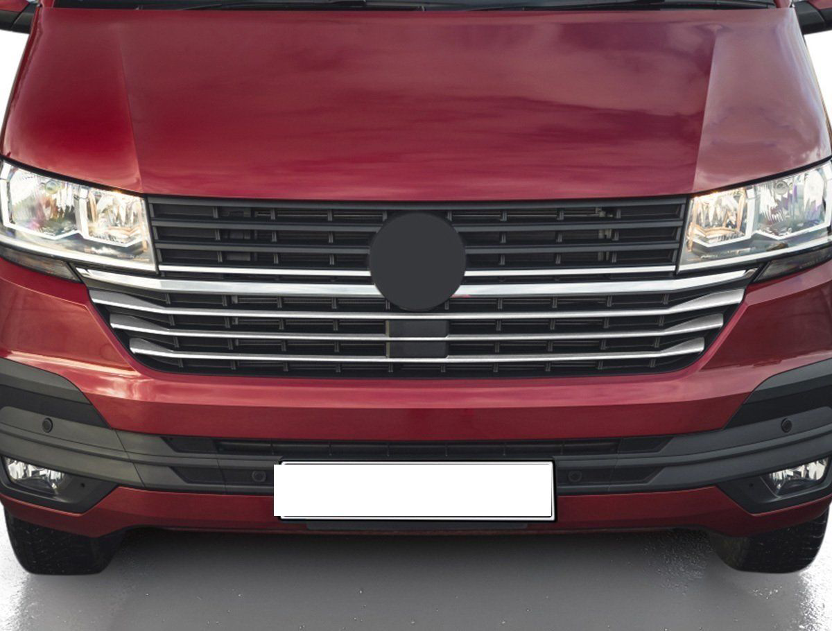 Volkswagen T6.1 Uyumlu Transporter Krom Ön Panjur Alt Çıtası 5 Pa