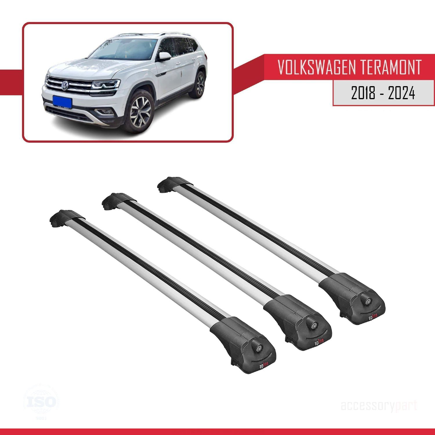 Volkswagen Teramont 2018 ve Sonrası ile uyumlu ACE-1 Ara Atkı Tav