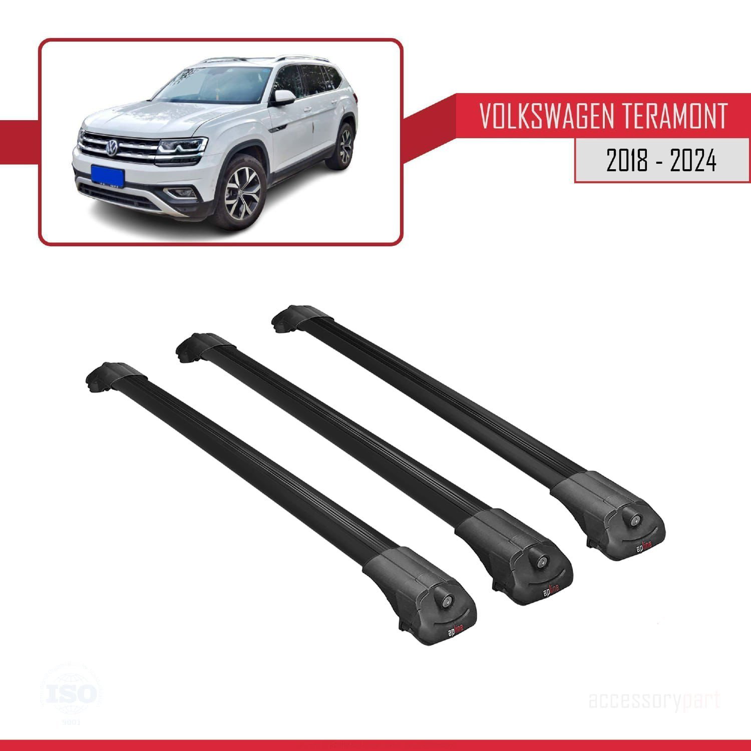 Volkswagen Teramont 2018 ve Sonrası ile uyumlu ACE-1 Ara Atkı Tav