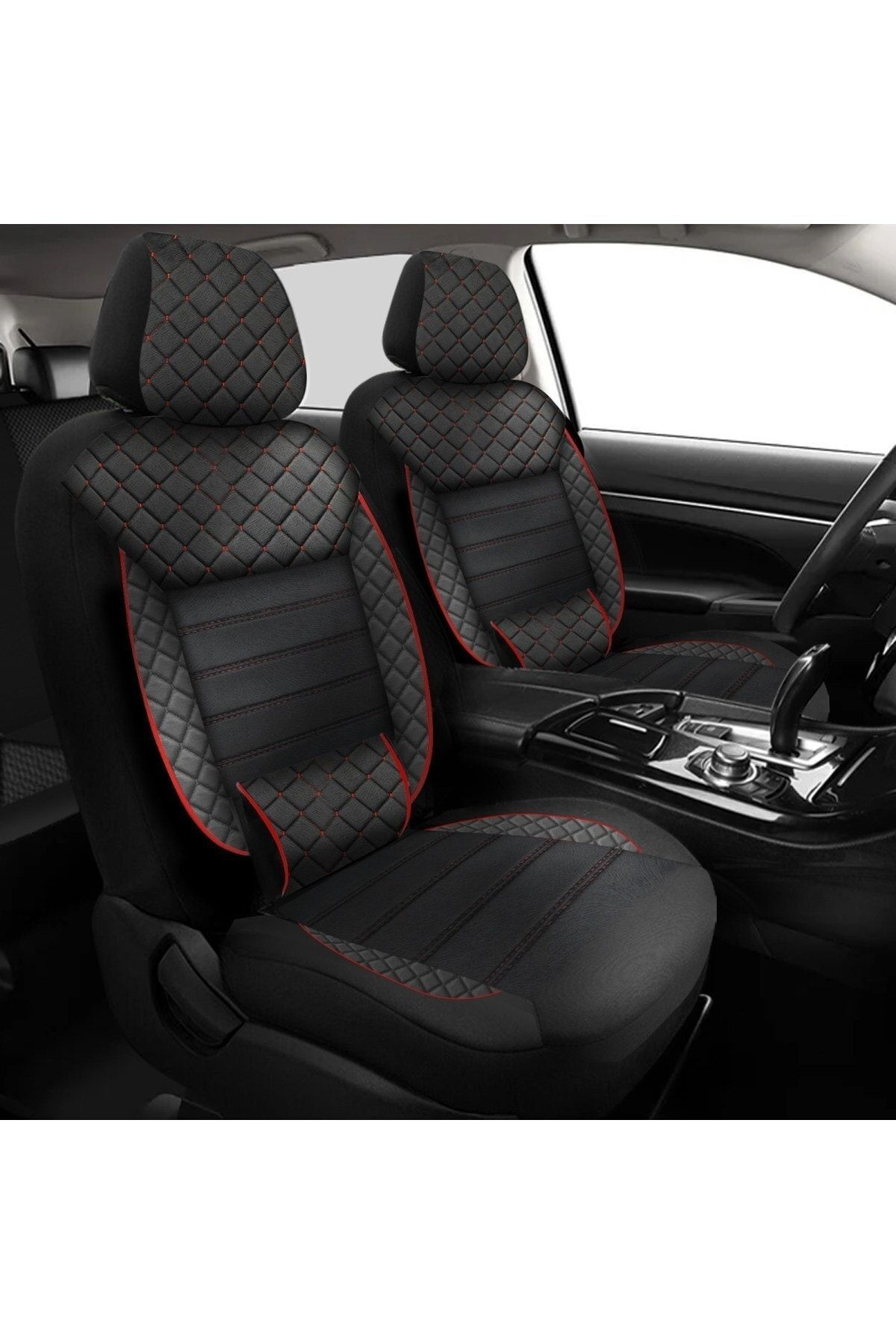 Volkswagen Tiguan 2008-2013 Uyumlu Koltuk Kılıfı Golem Serisi - K