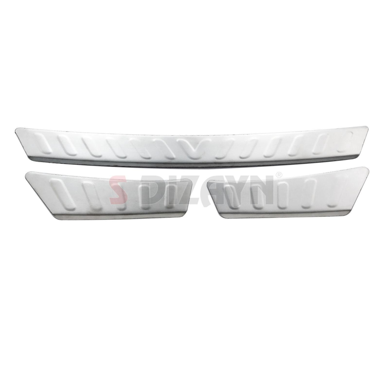 Volkswagen Tiguan Uyumlu Krom Arka Tampon Eşiği 2007-2015 Volkswagen Tiguan Uyumlu Krom Arka Tampon Eşiği 2007-2015