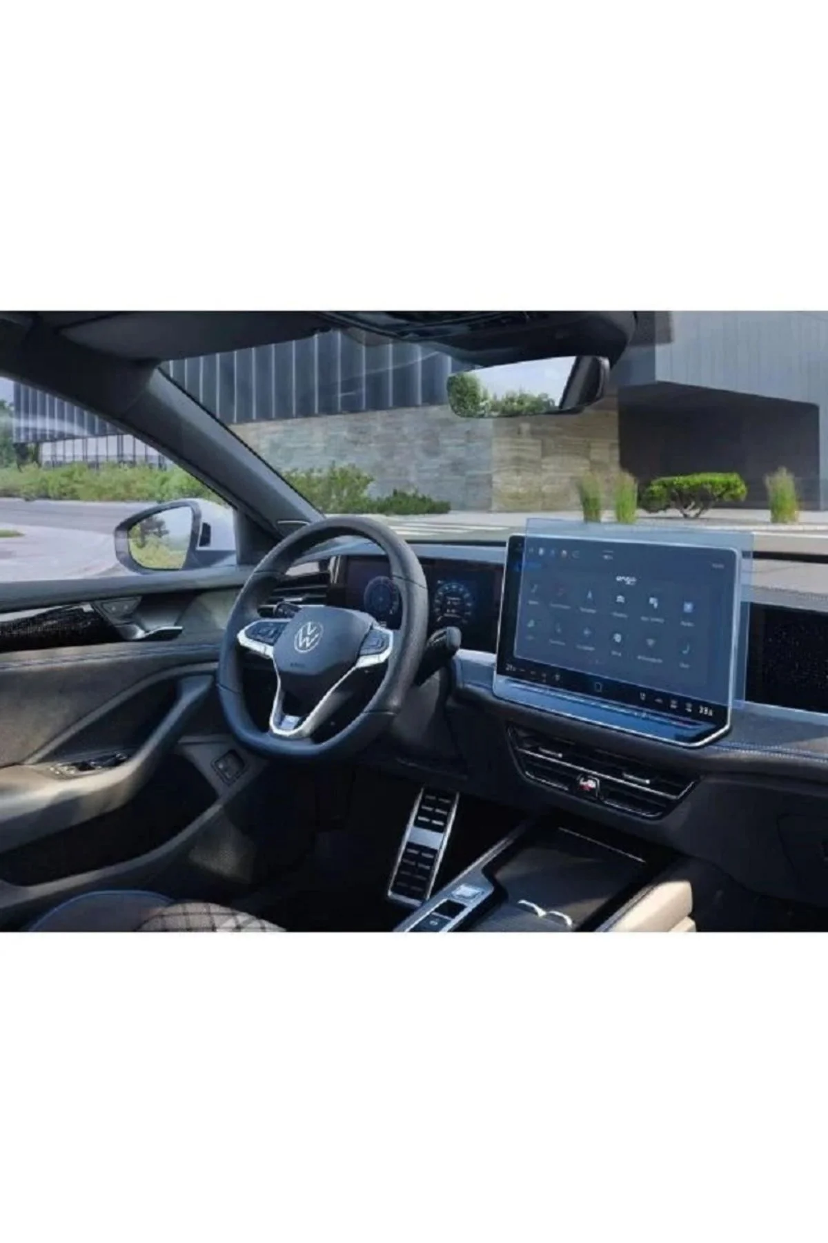 Volkswagen Tiguan 12.9 inç Multimedya Uyumlu 9h Nano Ekran Koruyu