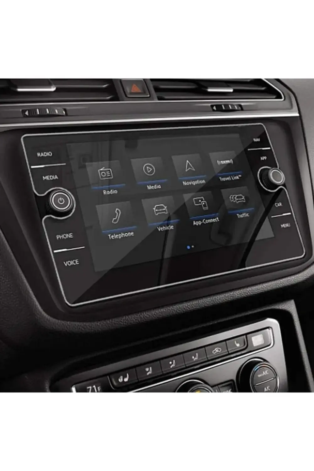 Volkswagen Tiguan 8 inç Navigasyon Nano Ekran Koruyucu 9h Film