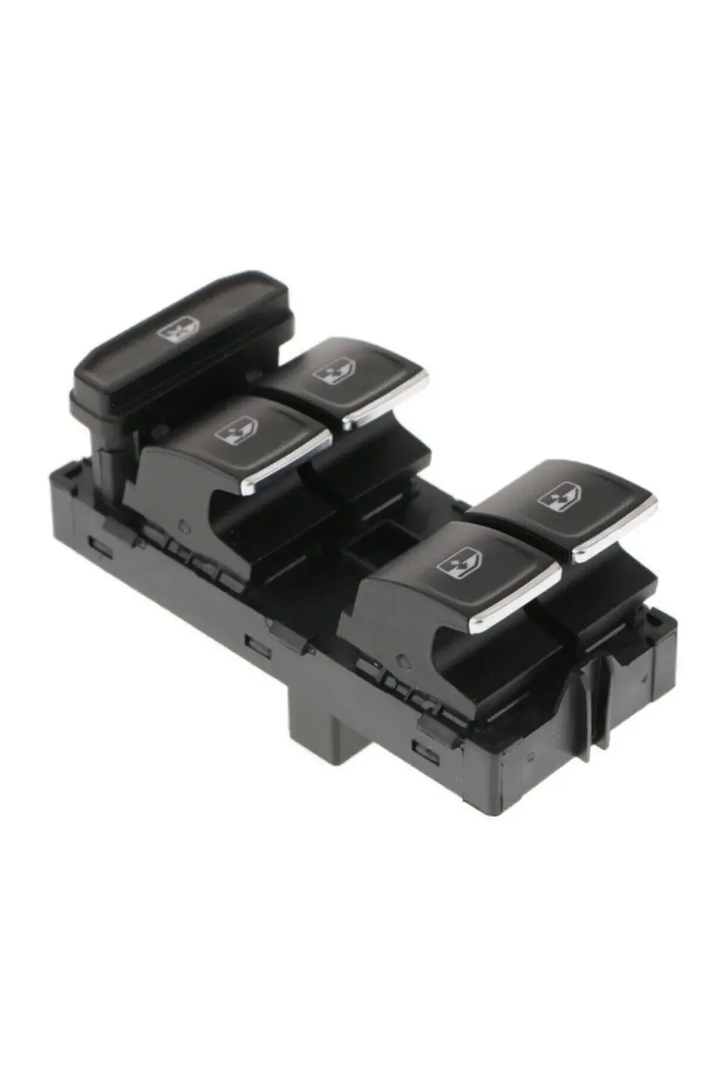 Volkswagen Tiguan Cam Anahtarı Düğmesi Sol Dörtlü 2016--2019 Krom