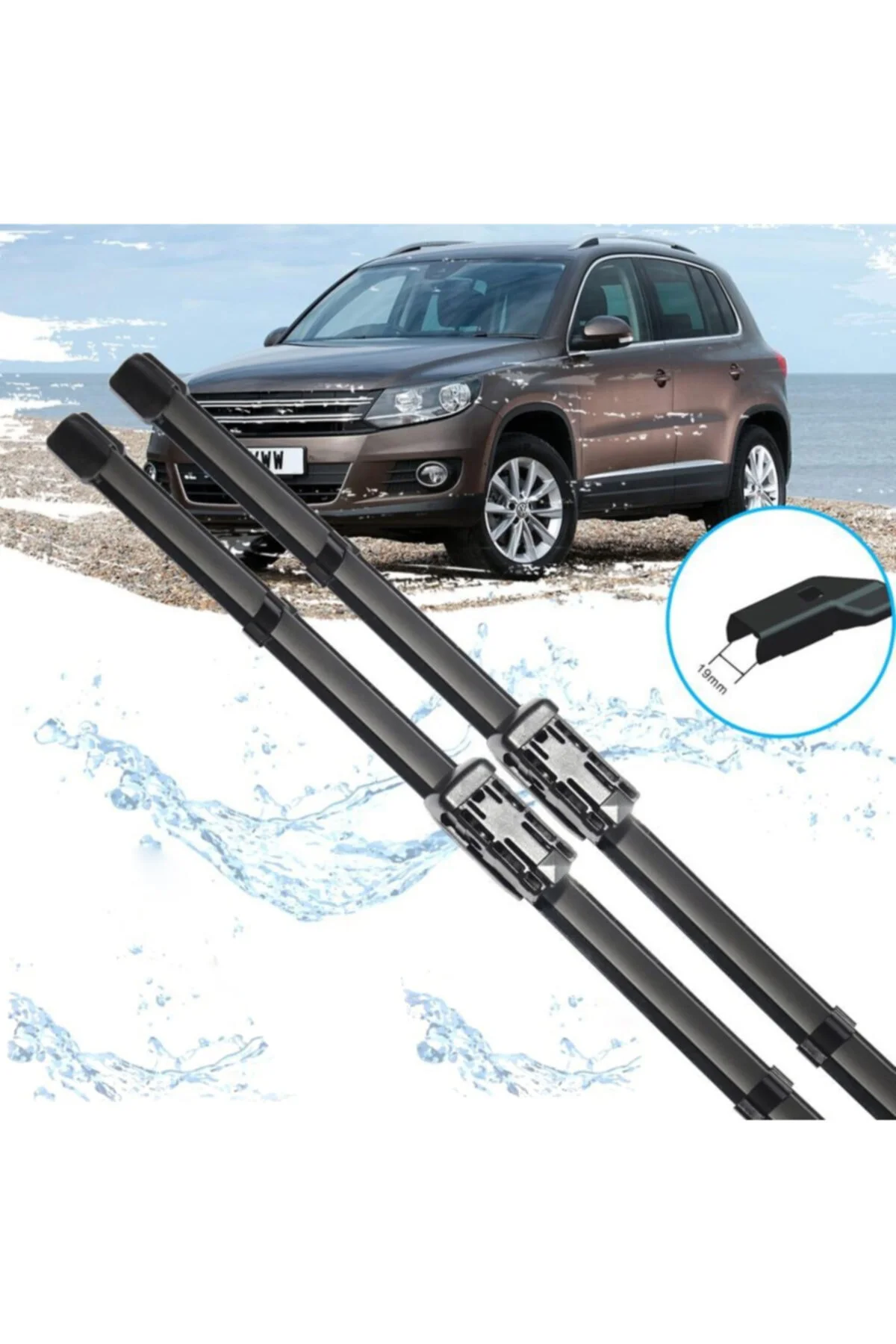 Volkswagen Tiguan Ön Cam Muz Silecek Takımı 2007--2016