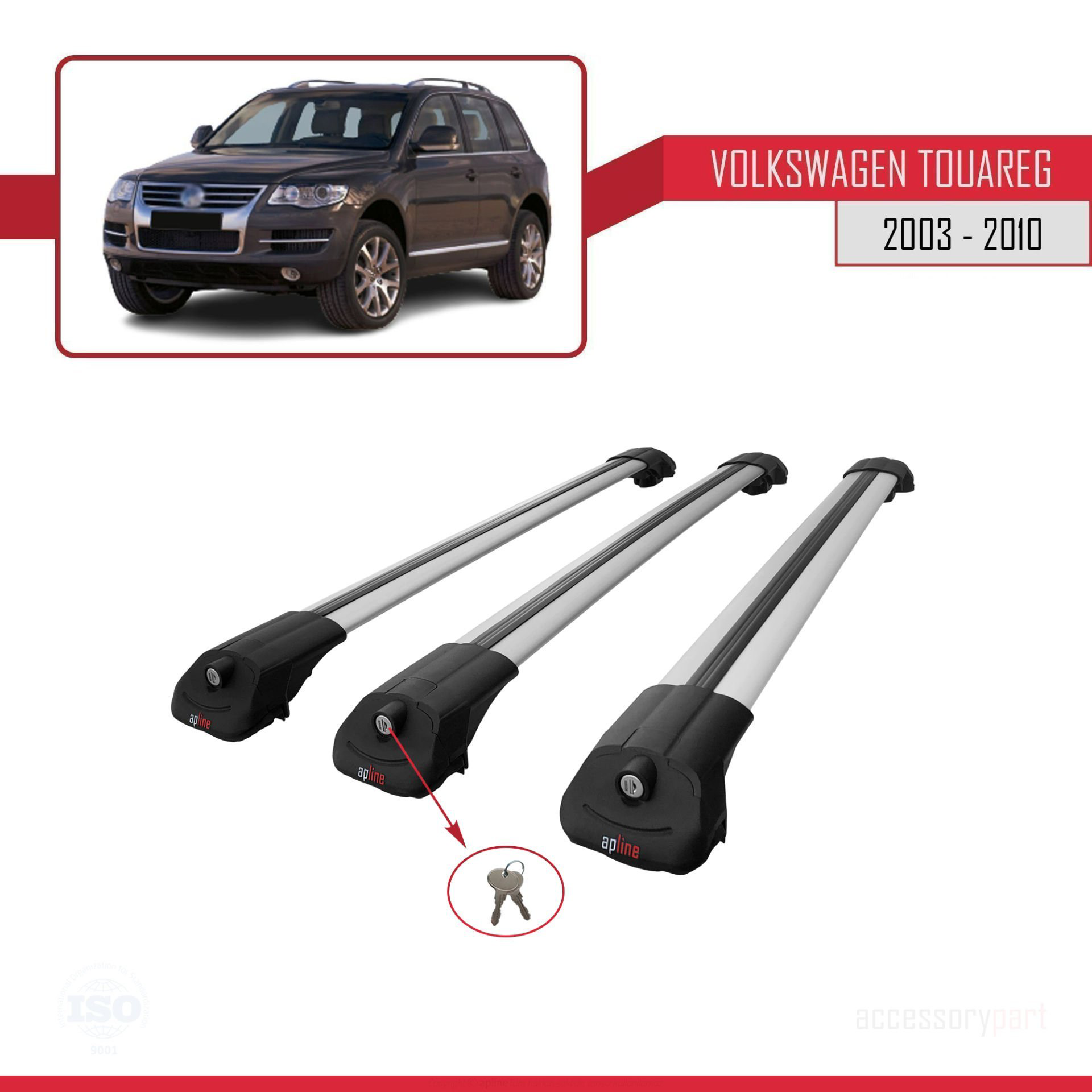 Volkswagen Touareg 2003-2010 Arası ile uyumlu ACE-1 Ara Atkı Tava