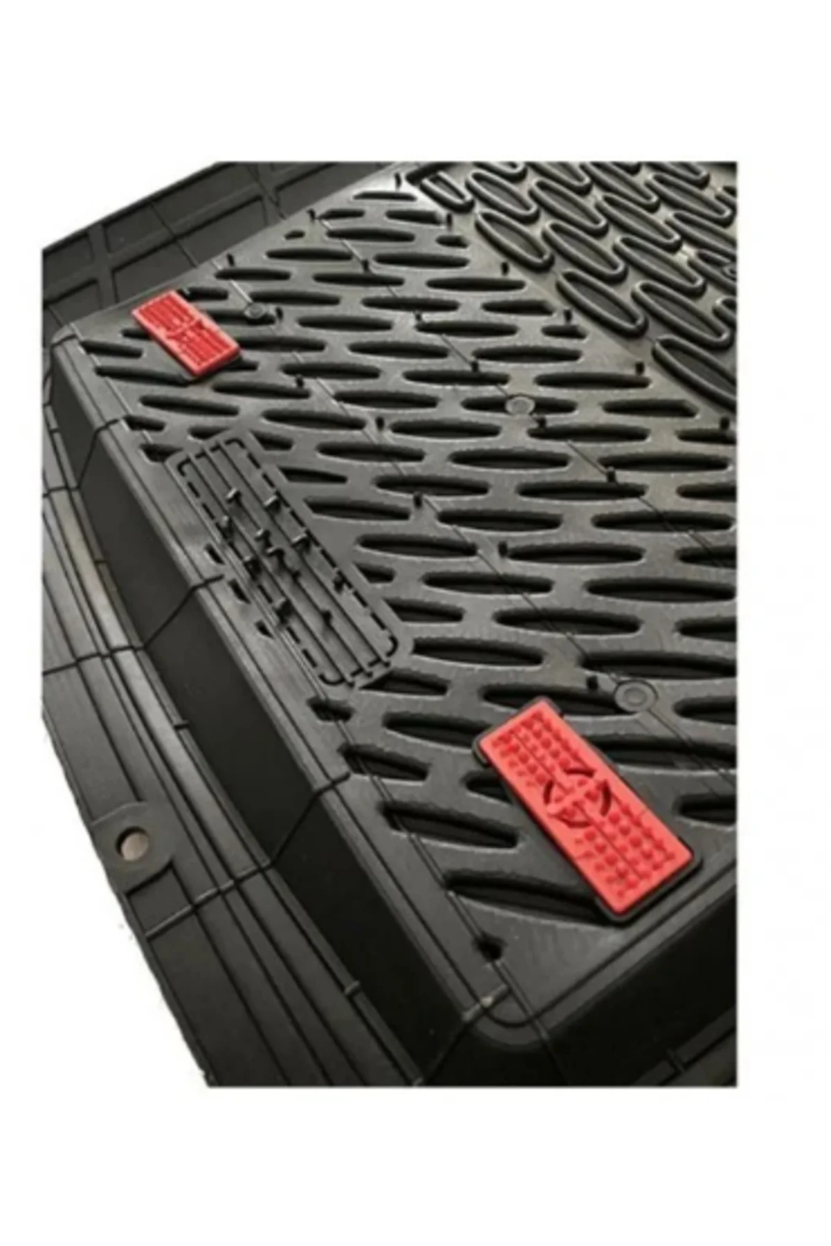 Volkswagen Touareq 2019 UYUMLU ÜNİVERSAL HAVUZLU PASPAS SİYAH - GRİ