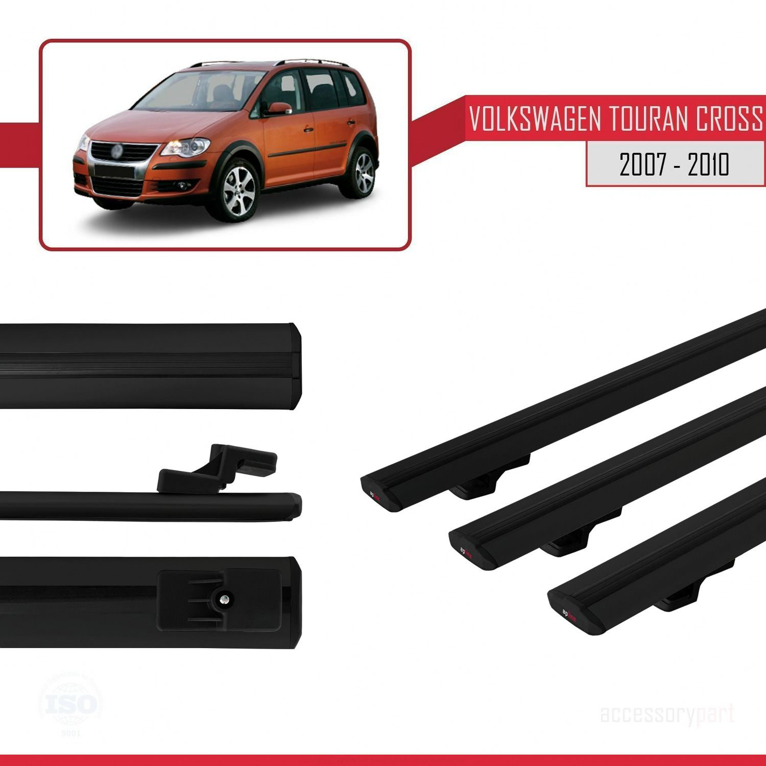 Volkswagen Touran CROSS 2007-2010 Arası ile uyumlu Basic Model Ar