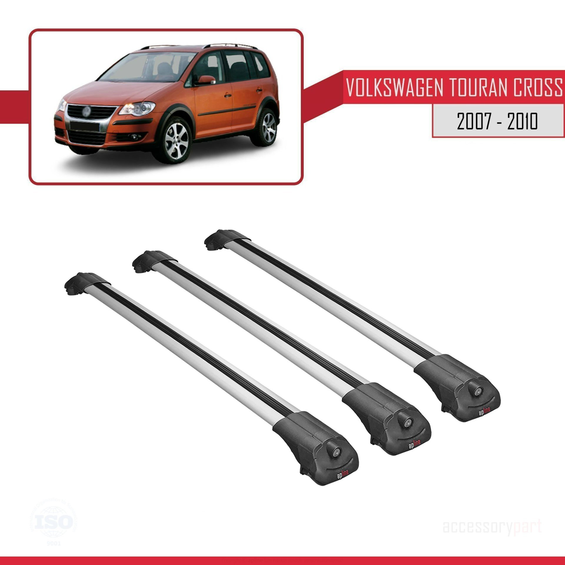 Volkswagen Touran CROSS 2007-2010 Arası ile uyumlu ACE-1 Ara Atkı