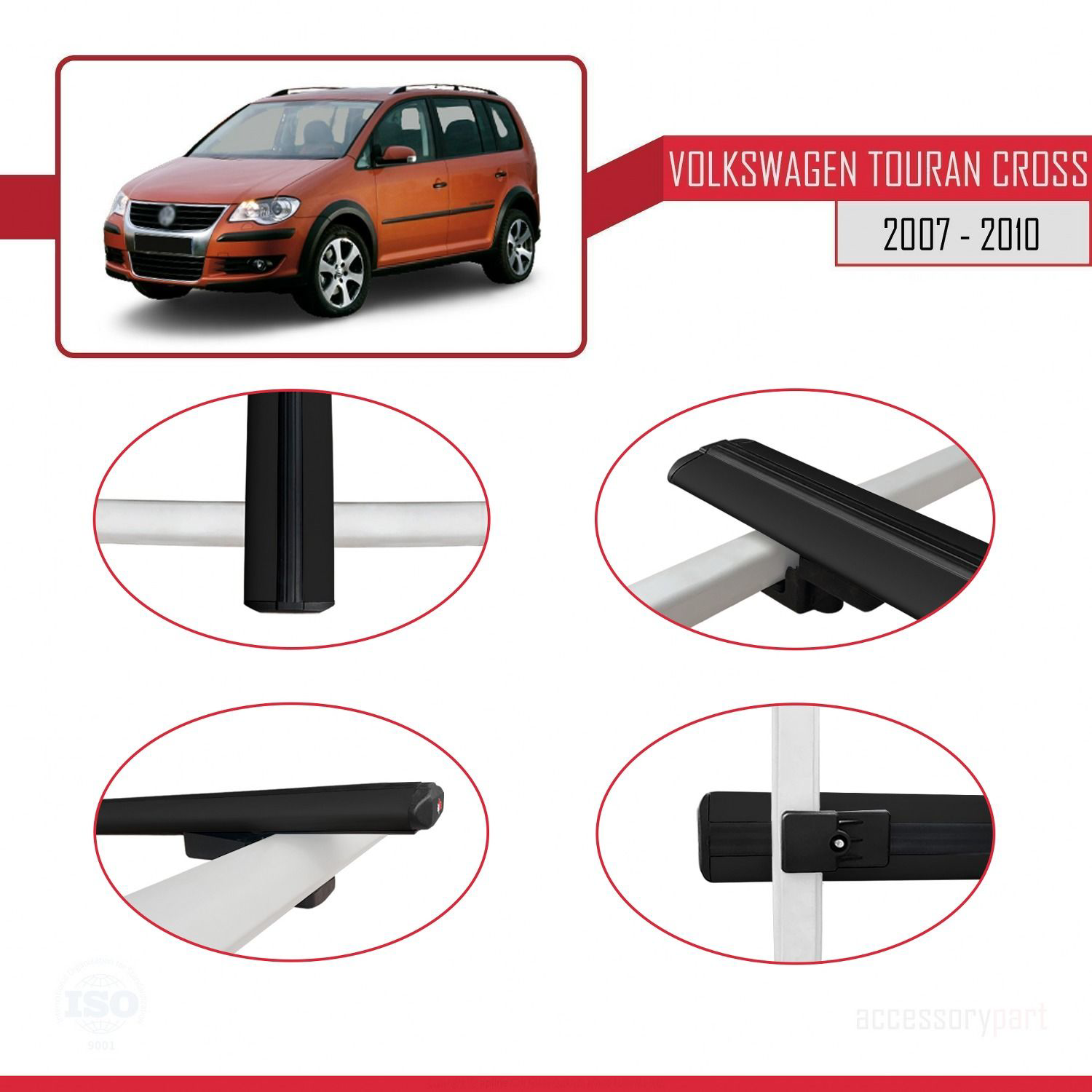 Volkswagen Touran CROSS 2007-2010 Arası ile uyumlu Basic Model Ar