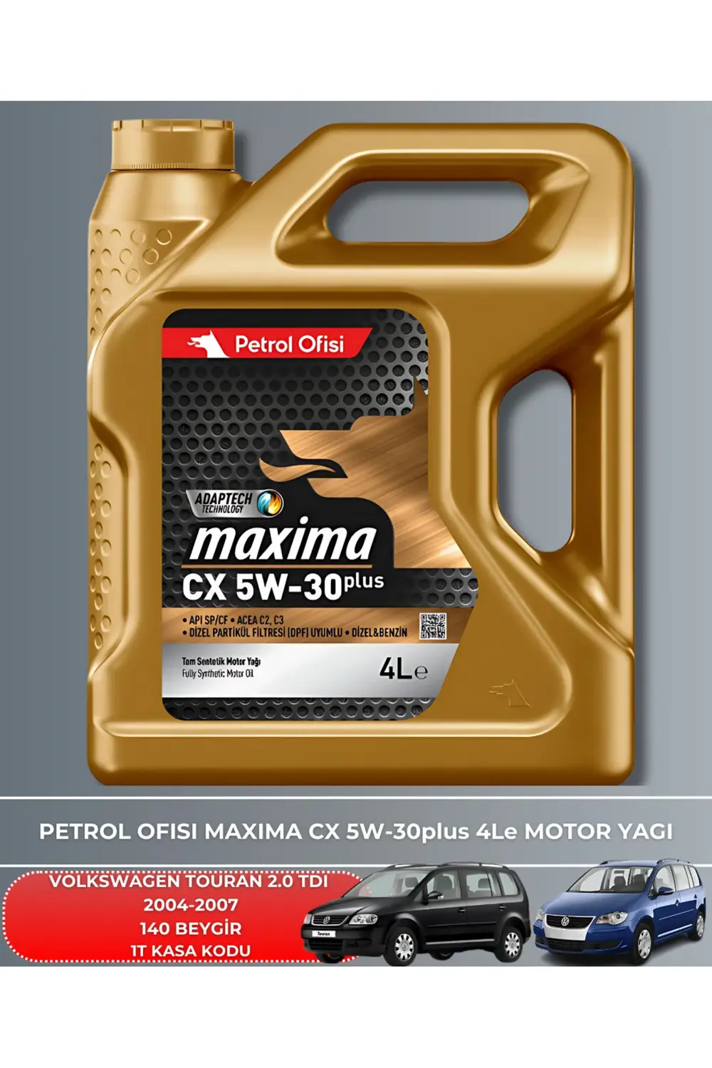 VOLKSWAGEN TOURAN 2.0 TDI 2004-2005-2006-2007 140 BEYGİR FİLTRE -