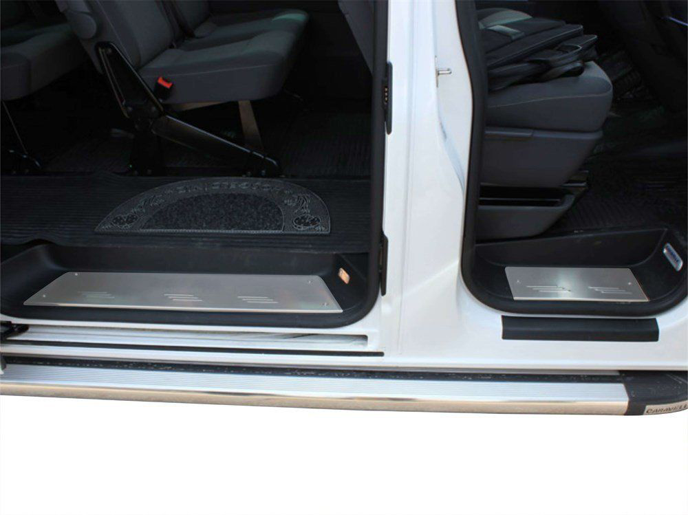 Volkswagen Transporter Uyumlu T5 Kapı Eşiği 3 Parça Krom 2003-201