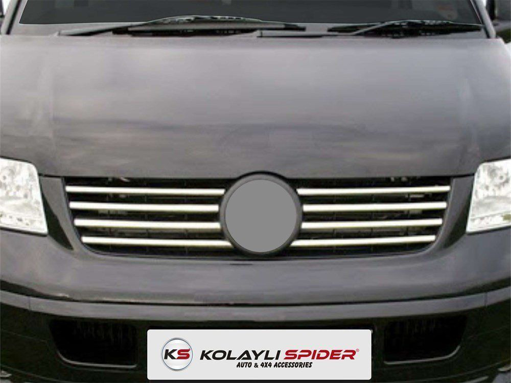 Volkswagen Transporter Uyumlu T5 Ön Panjur 8 Parça Krom 2003-2010