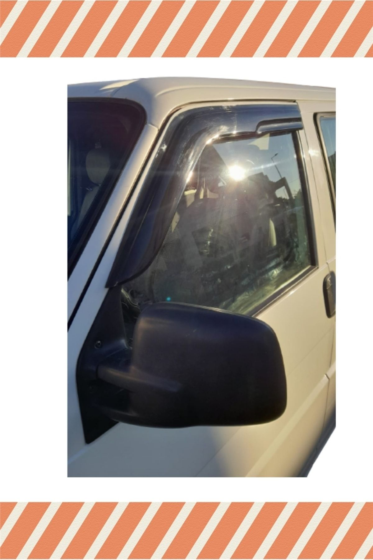 Volkswagen Transporter T-4 1990-2004 2'li Mügen Tip Cam Rüzgarlığ