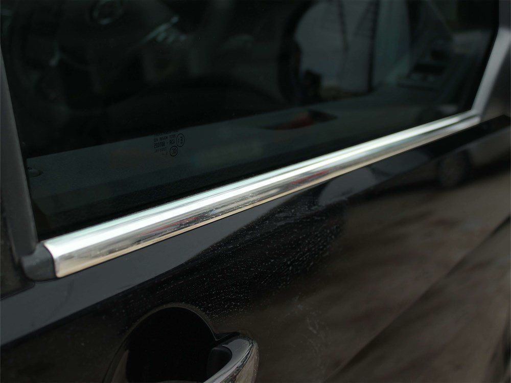 Volkswagen Transporter Uyumlu T6.1 Cam Çıtası 2 Parça. Krom 2020 