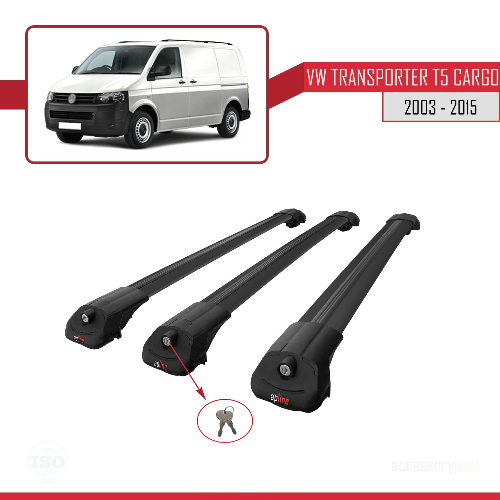 Volkswagen Transporter (T5) 2003-2015 Arası ile uyumlu ACE-1 Ara 
