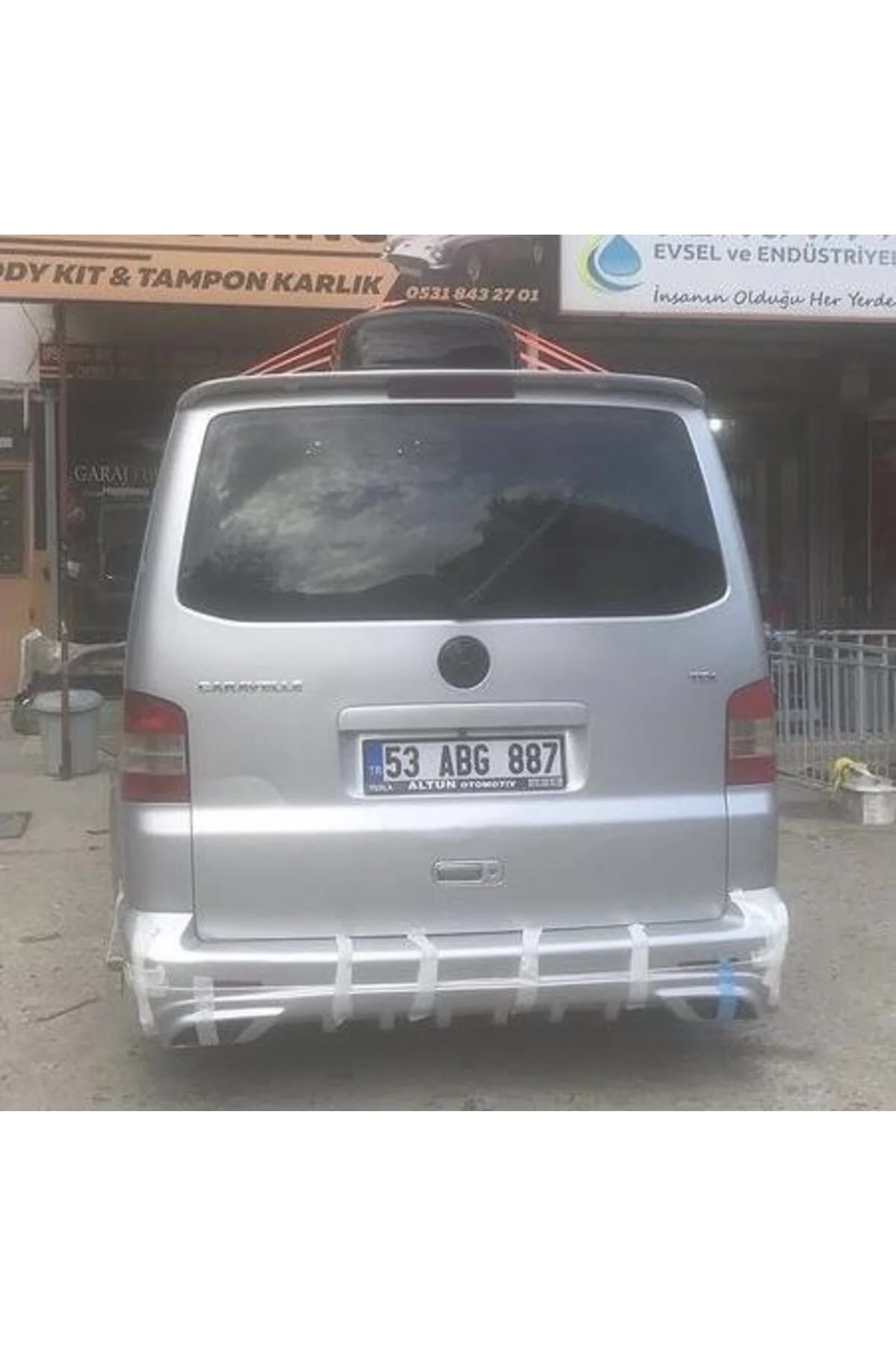 Volkswagen Transporter T5-t6 Gri Spoiler Volkswagen Transporter T5-t6 Gri Spoiler