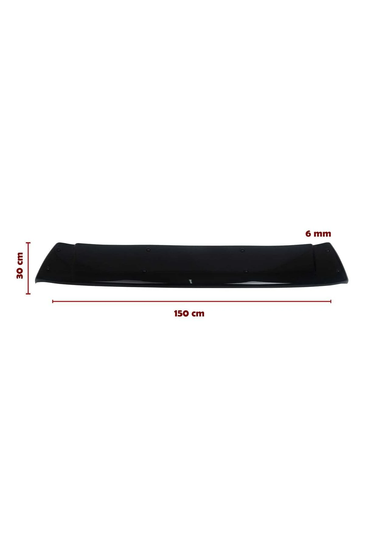 Volkswagen Transporter T6 2015-2020 Uyumlu Ön Cam Dış Güneşlik (Sunvisor) ABS Siyah - Görsel 3