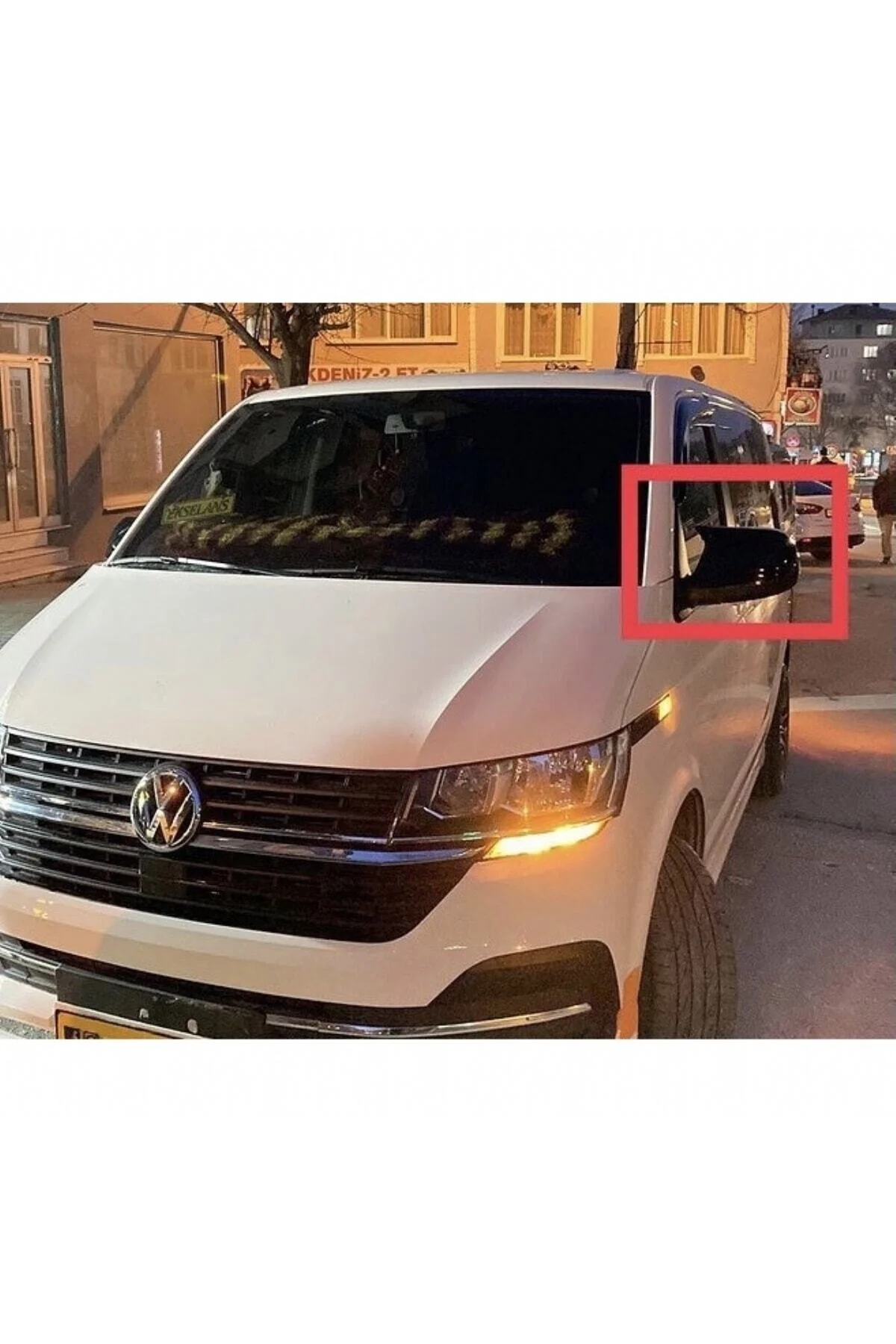 Volkswagen Transporter T6-t7 2009-2024 Piano Black Boyalı Ayna Kapağı
