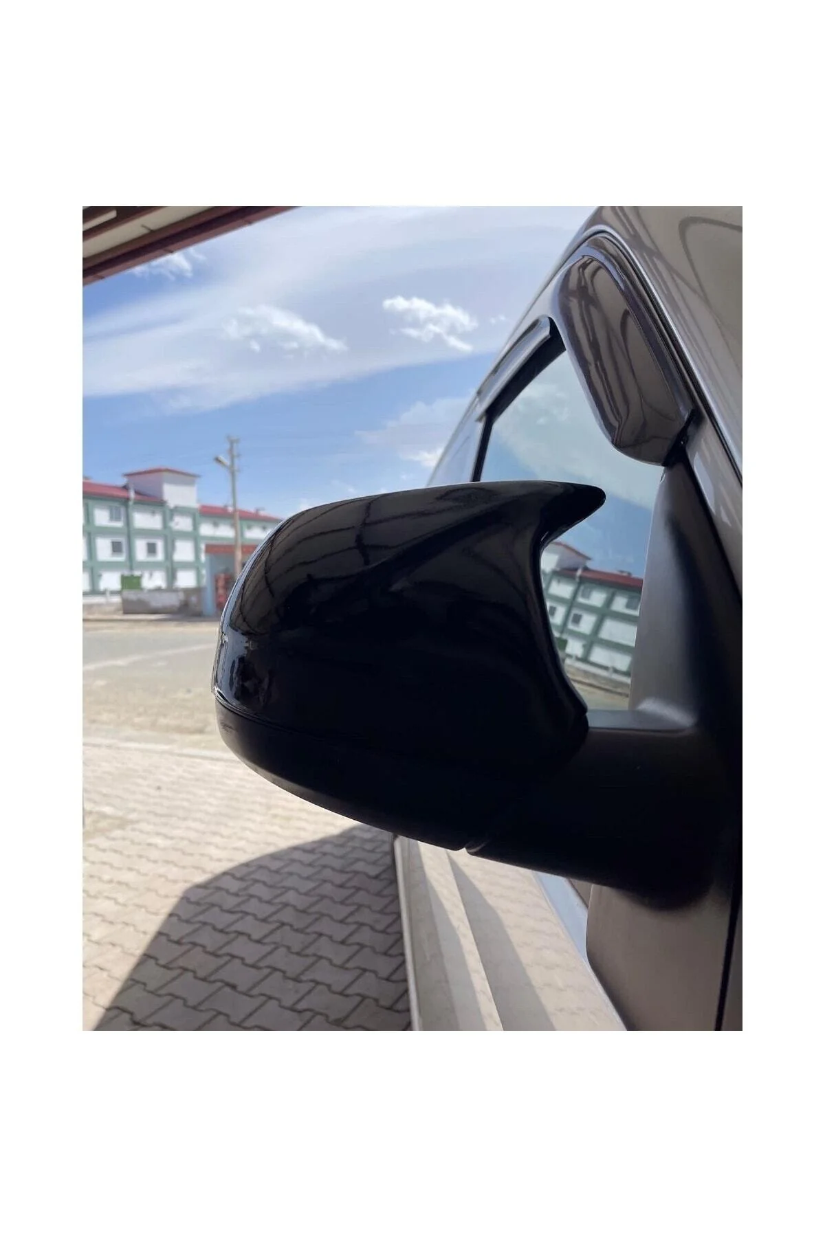 Volkswagen Transporter T6-t7 2009-2024 Piano Black Boyalı Ayna Kapağı