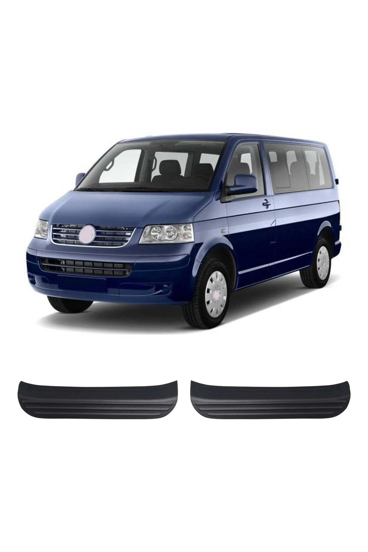 Volkswagen Transporter T5 2003-2009 Uyumlu Kapı Eşiği Koruma ABS 2 Parça Mat Siyah Volkswagen Transporter T5 2003-2009 Uyumlu Kapı Eşiği Koruma ABS 2 Parça Mat Siyah
