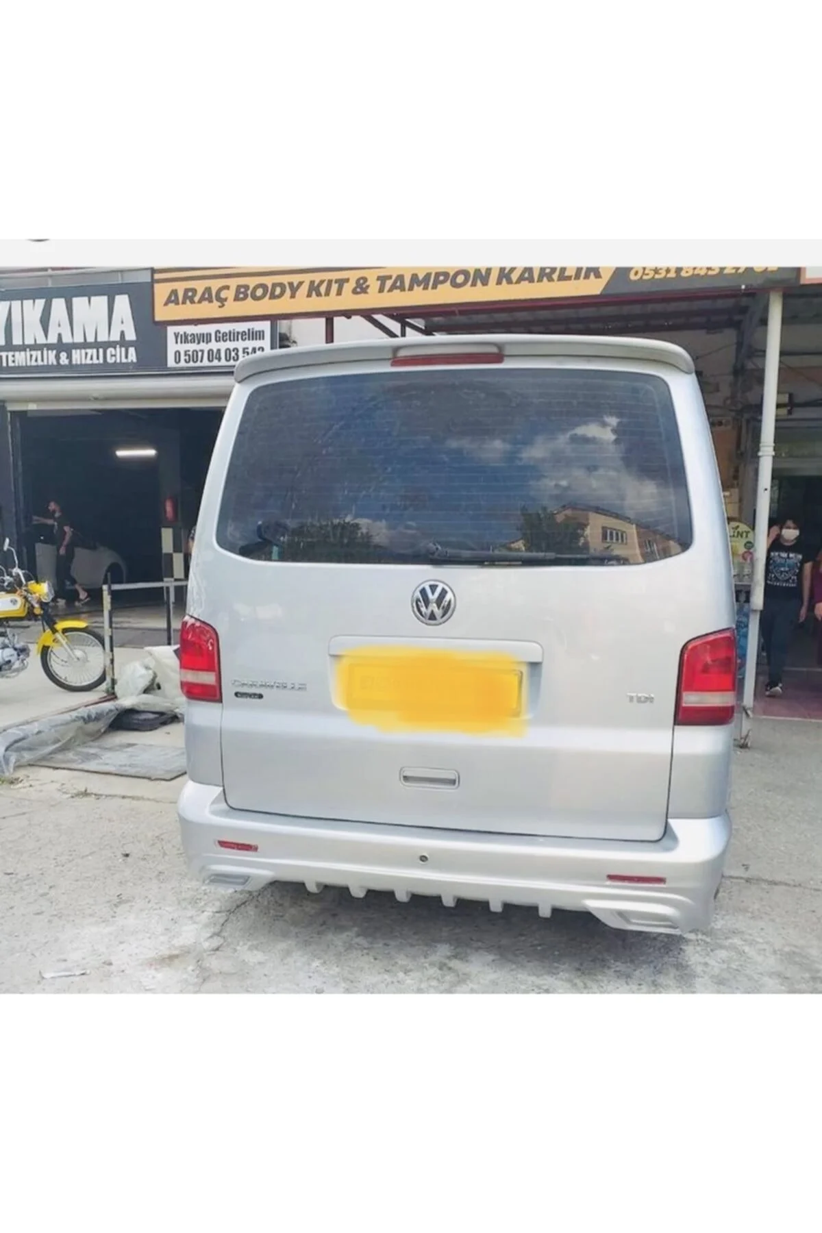 Volkswagen Transporter T5-t6 Beyaz Spoiler