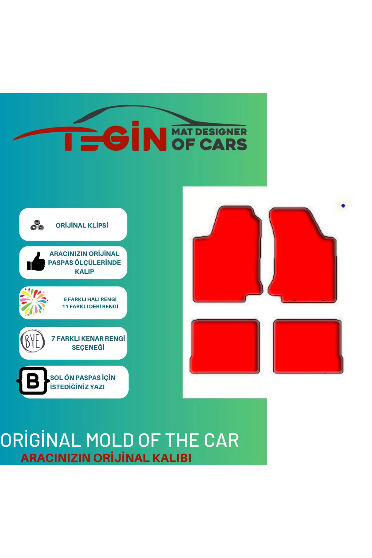 Volkwagen Jetta Mk3 Vento 1991-1999 Prime Bej Halı Bej Kenar Pasp
