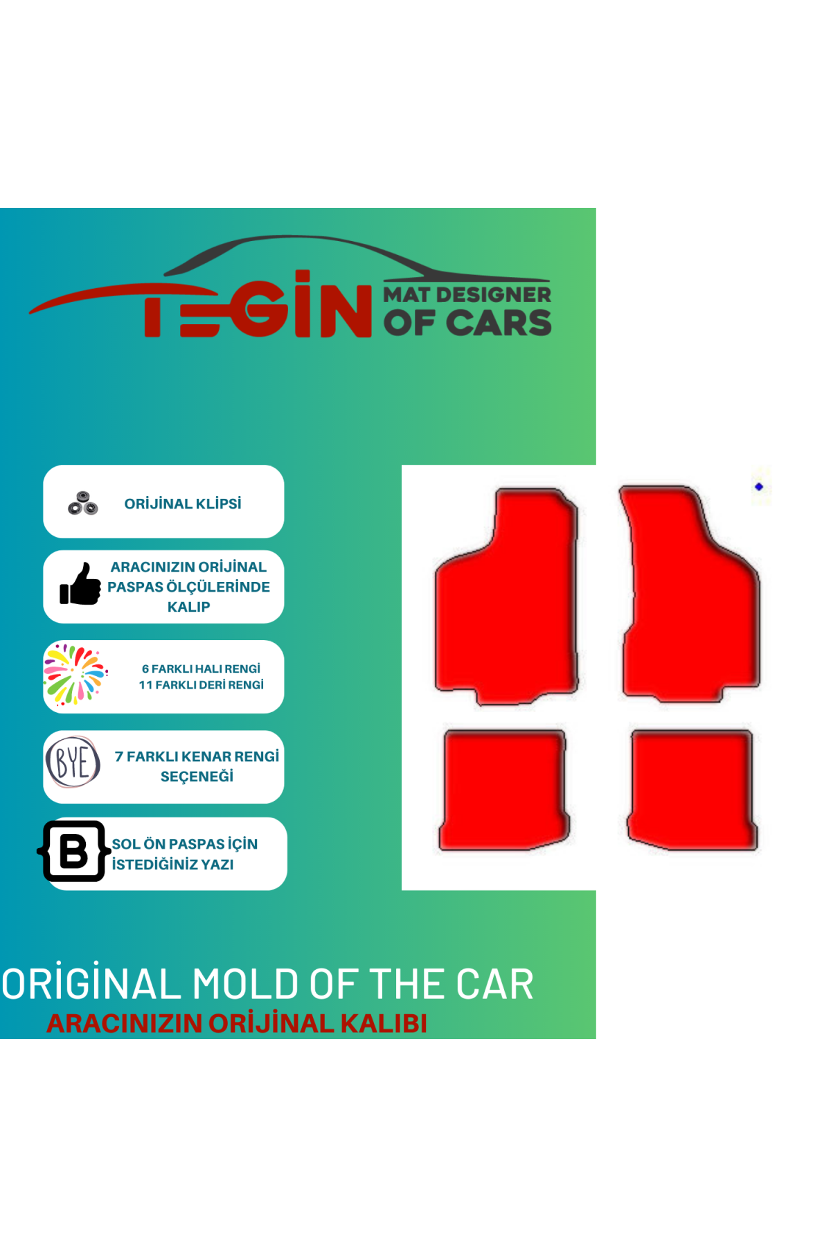 Volkwagen Polo 6r 2009-2014 Prime Siyah Deri Bej Kenar Paspas