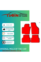 Volkwagen Tiguan 2007-2015 Prime Sarı Halı Bej Kenar Halı Paspas