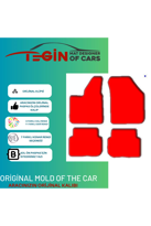 Volkwagen Touran 2003-2010 Prime Sarı Halı Bej Kenar Halı Paspas