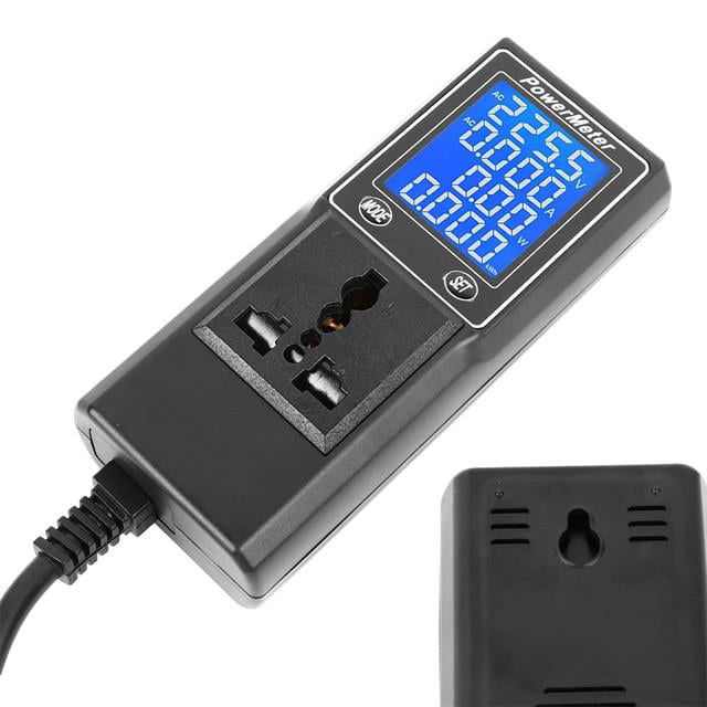 Volt Amper Watt HZ Güç Ölçer Dijital Ekranlı (Powermeter) (4741)