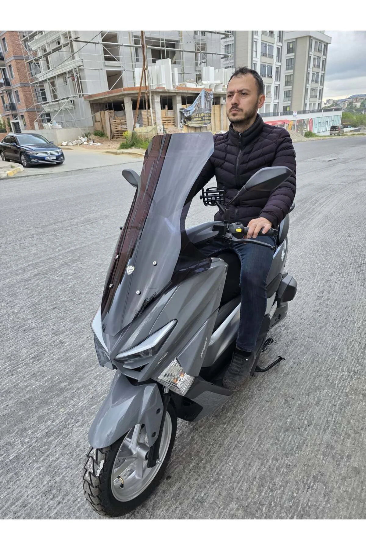 Volta Apec Apx5 Ön Cam 2023-2026 Model 78cm Siyah Renkli 4mm UZUN
