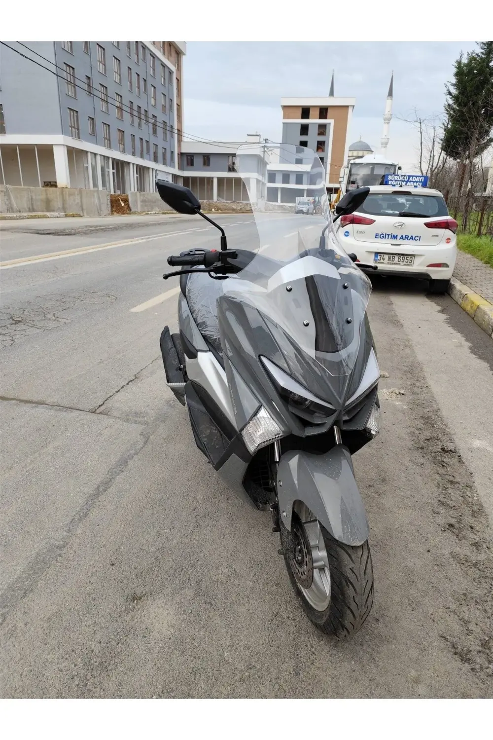 Volta Apec Apx5 Siperlik Ön Cam 2023-2025 Model 78cm şeffaf Renkl