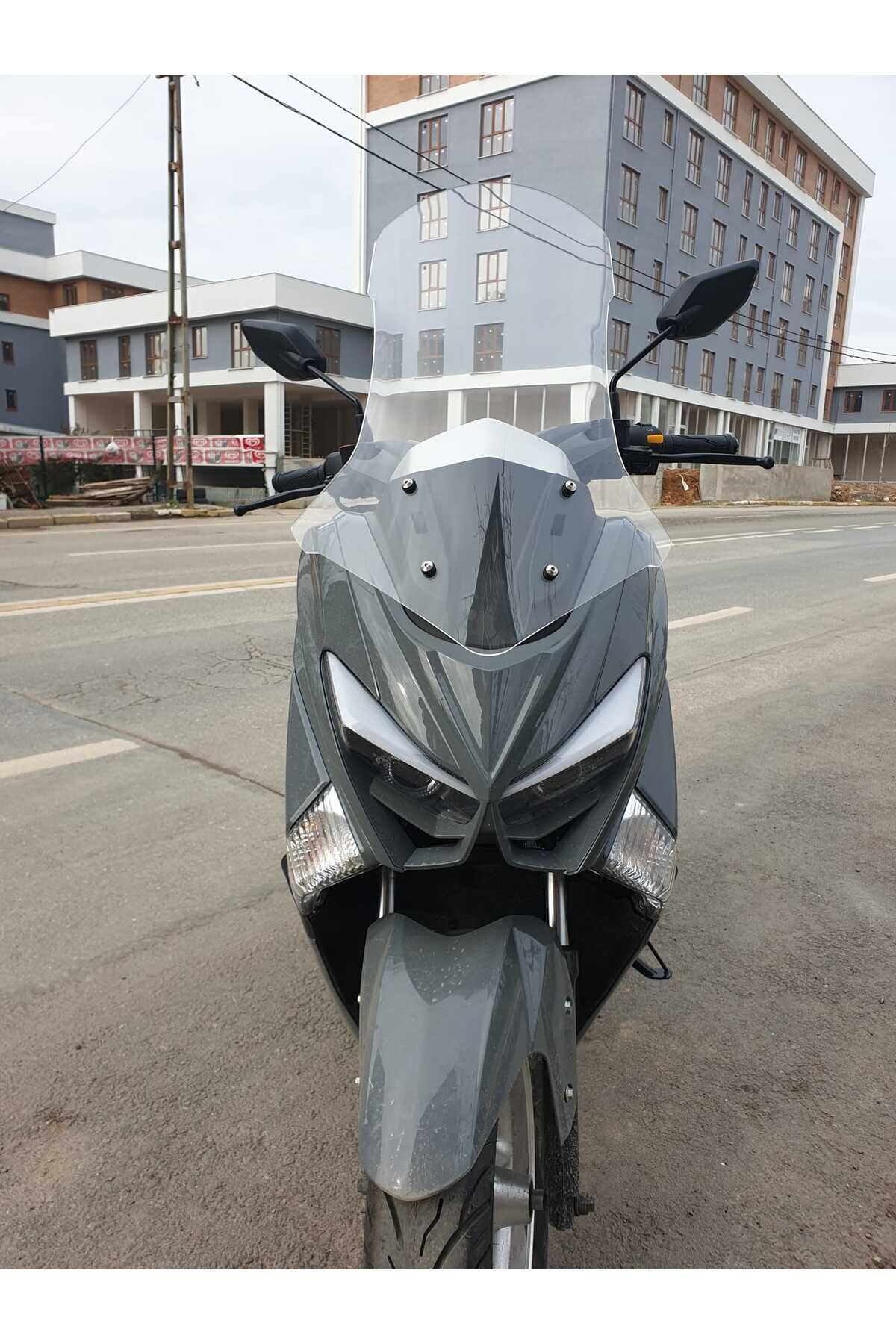 Motocam Volta Apec Apx5 Uyumlu Siperlik Ön Cam 2023-2025 Model 68Cm Şeffa