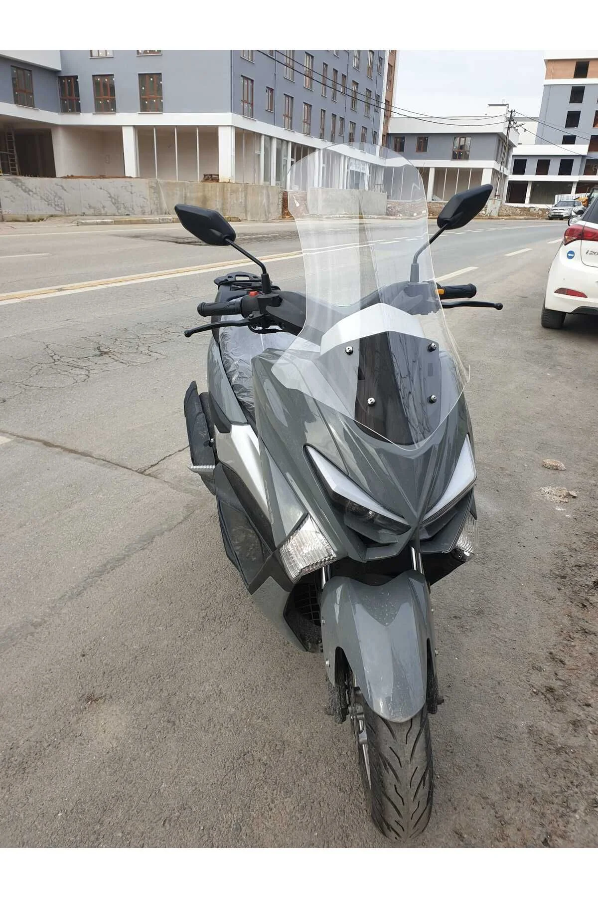 Volta Apec Apx5 Uyumlu Siperlik Ön Cam 2023-2025 Model 68cm Şeffaf Renkli 4mm ORTA BOYLU CAM