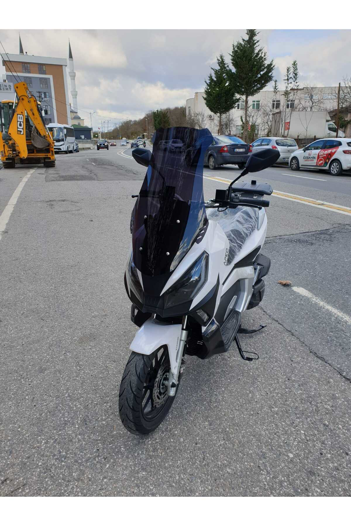 Motocam Volta Apec Apx7 Ön Cam 2024 Model 75Cm Uzun Cam